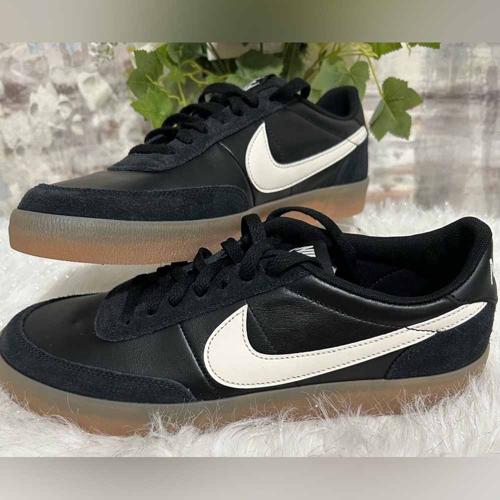 Black and White Athletic Shoes